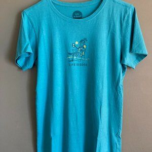 Womens Life is Good T-shirt